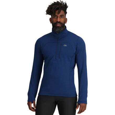 (取寄) アウトドア リサーチ メンズ ヴァイガー グリッド フリース ハーフ-ジップ ジャケット - メンズ Outdoor Research men Vigor Grid Fleece Half-Zip Jacket - Men's Cenote