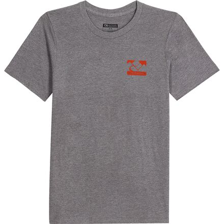 (取寄) アウトドア リサーチ スイッチバック ロゴ T-シャツ Outdoor Research Switchback Logo T-Shirt Pebble/Spice