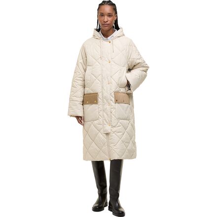 (取寄) バブアー レディース キルテッド ジャケット - ウィメンズ Barbour women Braidley Quilted Jacket - Women\'s Oatmeal/Ancient Tartan|ジェットラグ店