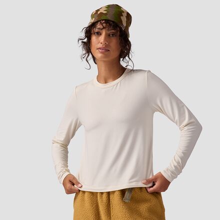 (取寄) バックカントリー レディース ディスティネーション ロング-スローブ シャツ - ウィメンズ Backcountry women Destination Long-Sleeve Shirt - Women's Egret｜ジェットラグ店