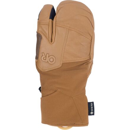 (取寄) アウトドア リサーチ チーム ゴア-テックス 3-フィンガー グローブ Outdoor Research Team GORE-TEX 3-Finger Glove Dark Natural