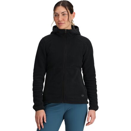 (取寄) アウトドア リサーチ レディース ポーラテック 200 ブーディ - ウィメンズ Outdoor Research women Polartec 200 Hoodie - Women's Black｜ジェットラグ店
