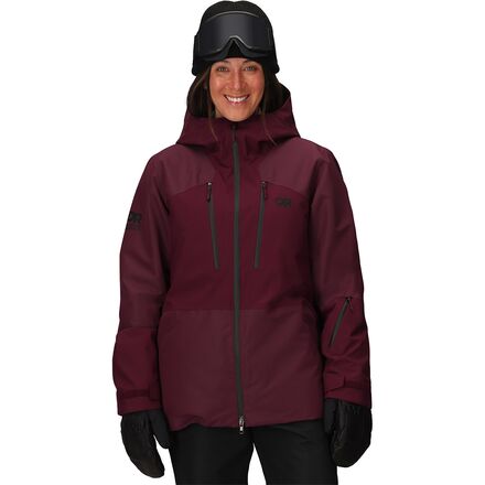 (取寄) アウトドア リサーチ レディース ジャケット - ウィメンズ Outdoor Research women Powderverse Jacket - Women's Winterberry｜ジェットラグ店