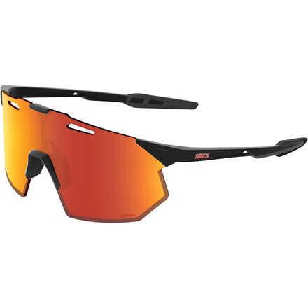 (取寄) 100% ハイパークラフト SQ サングラス 100% Hypercraft SQ Sunglasses Soft Tact Black/HiPER Red Multilayer Mirror