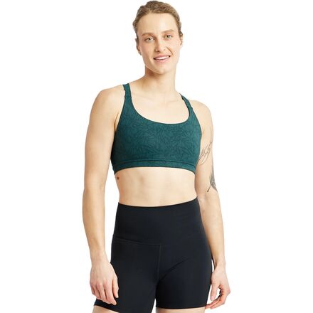 (取寄) レディース HI トゥエンティ ブラ - ウィメンズ Oiselle women Hi Twenty Bra - Women's Juniper Monarch