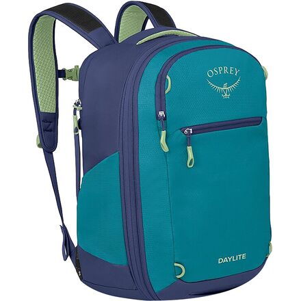 (取寄) オスプレーパック デイライト エクスパンダブル 26L+6L トラベル パック Osprey Packs Daylite Expandable 26L+6L Travel Pack Blue Spikemoss/Alkaline