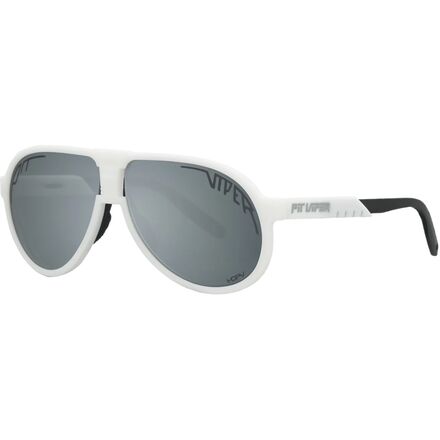 (取寄) ピットバイパー ザ ポーラライズド サングラス Pit Viper The Jethawk HDPV Polarized Sunglasses Miami Nights HDPV Polarized Silver