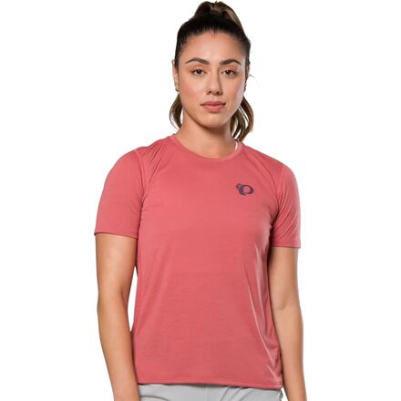 (取寄) パールイズミ レディース キャニオン ショートスリーブ ジャージ - ウィメンズ PEARL iZUMi women Canyon Short-Sleeve Jersey - Women's Rosewood