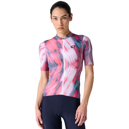 (取寄) パールイズミ レディース プロ ショートスリーブ ジャージ - ウィメンズ PEARL iZUMi women Pro Short-Sleeve Jersey - Women's Hawaiian Nectar Photoblur