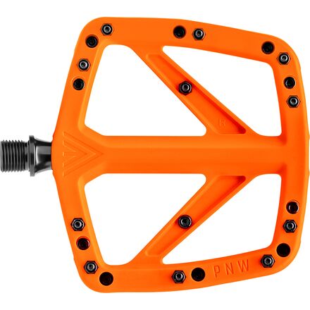 (取寄) ピーエヌダブリュー コンポーネント レンジ ペダルズ PNW Components Range Pedals Safety Orange｜ジェットラグ店