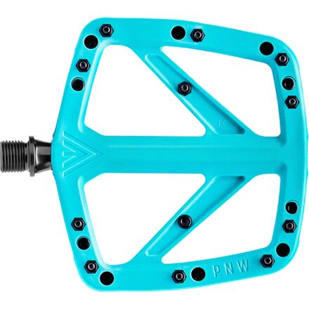 (取寄) ピーエヌダブリュー コンポーネント レンジ ペダルズ PNW Components Range Pedals Seafoam Teal|ジェットラグ店