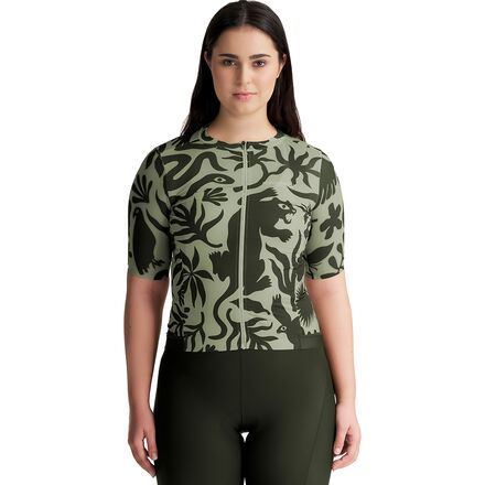 (取寄) ペパーミントサイクリング レディース シグニチャー ショートスリーブ ジャージ - ウィメンズ Peppermint Cycling women Signature Short-Sleeve Jersey - Women's Wild Sage 25,046円