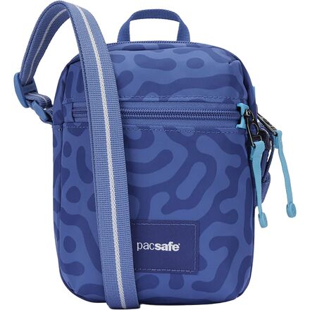 (取寄) パックセーフ ゴー ミクロ クロスボディ バッグ Pacsafe Go Micro Crossbody Bag Cerulean Blue