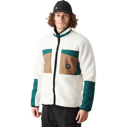 (取寄) ピクチャーオーガニック メンズ ジップ フリース - メンズ Picture Organic men Pmbton Zip Fleece - Men's Tofu Deep Water