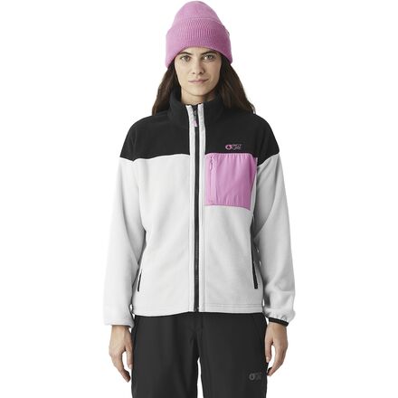 (取寄) ピクチャーオーガニック レディース アルッカ フル-ジップ フリース ジャケット - ウィメンズ Picture Organic women Arcca Full-Zip Fleece Jacket - Women's Vapor Grey