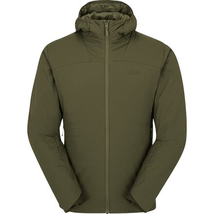 (取寄) ラブ メンズ ゼネア アルパイン ライト ジャケット - メンズ Rab men Xenair Alpine Light Jacket - Men's Olive