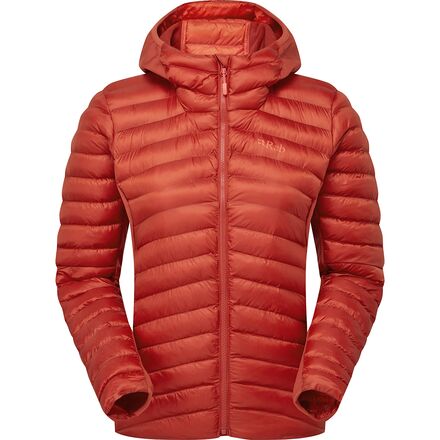 (取寄) ラブ レディース シーラス フレックス 2.0 フーデット ジャケット - ウィメンズ Rab women Cirrus Flex 2.0 Hooded Jacket - Women's Tuscan Red|ジェットラグ店