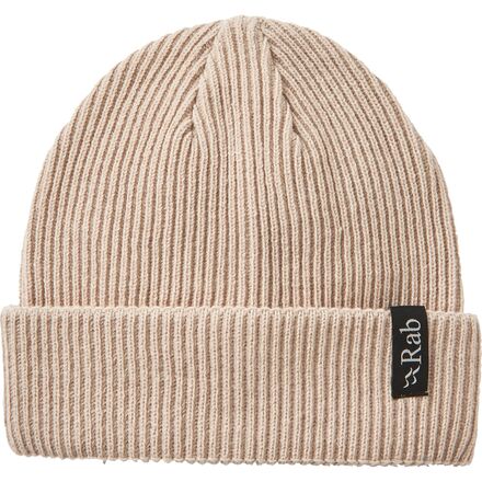 (取寄) ラブ ペリミター ロールド ビーニー Rab Perimeter Rolled Beanie Pebble｜ジェットラグ店