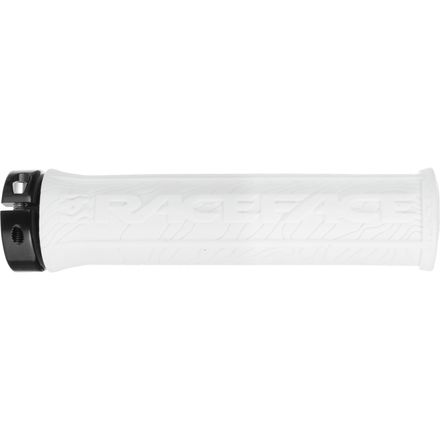 (取寄) レースフェイス ハーフ ネルソン ロック-オン グリップ Race Face Half Nelson Lock-On Grip White