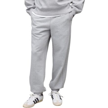 (取寄) レイニングチャンプ メンズ ミッドウエイト フリース 97 カフド スウェットパンツ - メンズ Reigning Champ men Midweight Fleece 97 Cuffed Sweatpant - Men's Hgrey