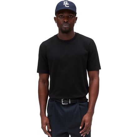 (取寄) レイニングチャンプ メンズ ミッドウエイト ジャージ スタンダード T-シャツ - メンズ Reigning Champ men Midweight Jersey Standard T-Shirt - Men's Black