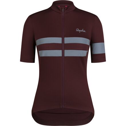 (取寄) ラファ レディース ブルベ ジャージ - ウィメンズ Rapha women Brevet Jersey - Women's Fudge/Silver Reflective