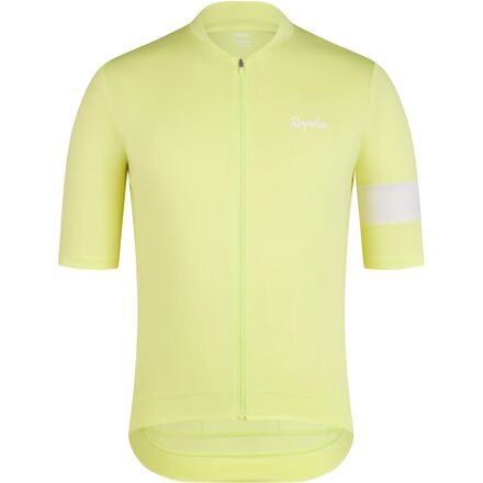 (取寄) ラファ メンズ コア ジャージ - メンズ Rapha men Core Jersey - Men's Lime Green/White