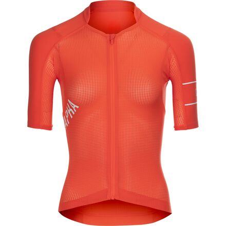 (取寄) ラファ レディース プロ チーム ライトウェイト ジャージ - ウィメンズ Rapha women Pro Team Lightweight Jersey - Women's Nasturtium/White Alyssum｜ジェットラグ店