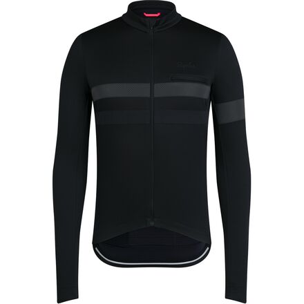 (取寄) ラファ メンズ ブルベ ロング-スローブ ジャージ - メンズ Rapha men Brevet Long-Sleeve Jersey - Men's Black/Black