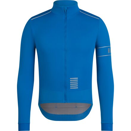 (取寄) ラファ メンズ プロ チーム ロング-スローブ ゴア-テックス インフィニアム ジャージ - メンズ Rapha men Pro Team Long-Sleeve GORE-TEX INFINIUM Jersey - Men's Petrol Blue/Silver Reflective