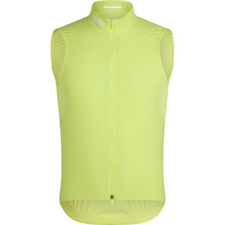 (取寄) ラファ メンズ プロ チーム インサレーテッド ジレ - メンズ Rapha men Pro Team Insulated Gilet - Men's Lime Green/White