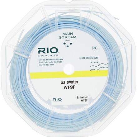 (取寄) リオ メインストリーム ソルトウォーター フライ ライン RIO Mainstream Saltwater Fly Line Blue｜ジェットラグ店