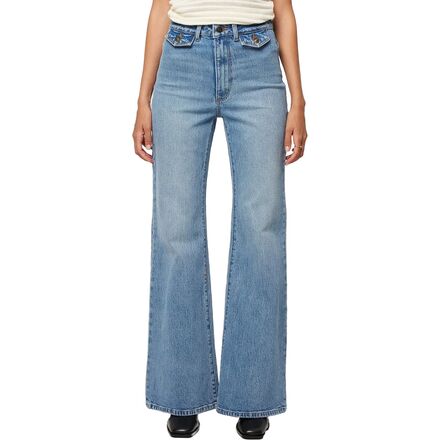 (取寄) ローラス レディース イーストコースト フレア パンツ - ウィメンズ Rolla's women Eastcoast Flare Pant - Women's Lia/Brad Blue