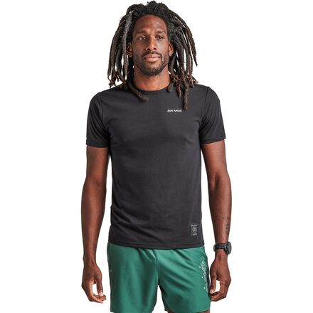 (取寄) ロアーク メンズ マティス コア ショートスリーブ T-シャツ - メンズ Roark men Mathis Core Short-Sleeve T-Shirt - Men's Black|ジェットラグ店