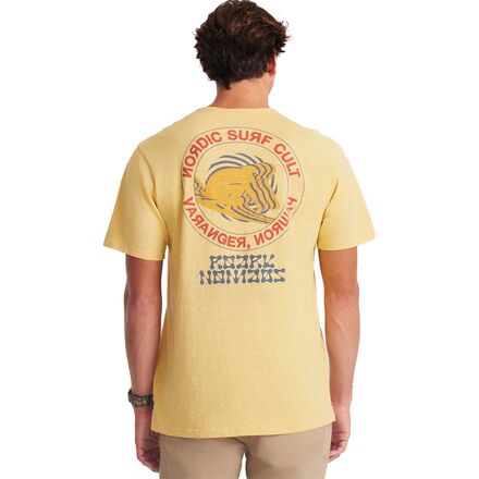 (取寄) ロアーク メンズ サーフ カルト オーガニック T-シャツ - メンズ Roark men Surf Cult Organic T-Shirt - Men's Husky｜ジェットラグ店