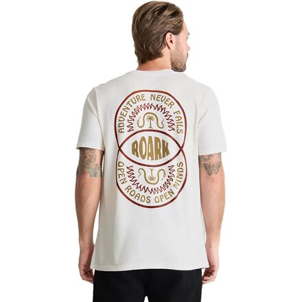 (取寄) ロアーク メンズ パーム スネーク T-シャツ - メンズ Roark men Palm Snake T-Shirt - Men's Off White|ジェットラグ店
