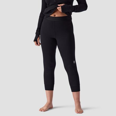 (取寄) バックカントリー レディース RWS メリノ ベースレイヤー&mdash; 3/4 ボトム - ウィメンズ Backcountry women Cedars RWS Merino Mid-Wt Baselayer 3/4 Bottom - Women's Black｜ジェットラグ店