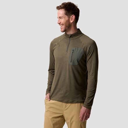 (取寄) バックカントリー メンズ ディスティネーション 1/4-ジップ トップ - メンズ Backcountry men Destination 1/4-Zip Top - Men's Kalamata|ジェットラグ店