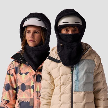 (取寄) バックカントリー ワンダー フード Backcountry Wander Pile-Fleece Hood Black|ジェットラグ店