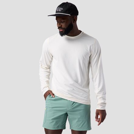 (取寄) バックカントリー メンズ タホ サン ロング-スローブ クルー シャツ - メンズ Backcountry men Tahoe Sun Long-Sleeve Crew Shirt - Men's Egret 14,674円