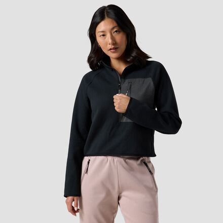 (取寄) バックカントリー レディース ワンダー セーター フリース 1/2-ジップ - ウィメンズ Backcountry women Wander Sweater Fleece 1/2-Zip - Women's Black