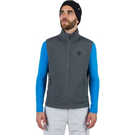 (取寄) ロシニョール メンズ オプサイド ベスト - メンズ Rossignol men Opside Vest - Men's Onyx Grey