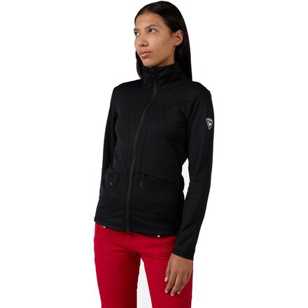(取寄) ロシニョール レディース フリース フル-ジップ ジャケット - ウィメンズ Rossignol women Blackside Fleece Full-Zip Jacket - Women's Black