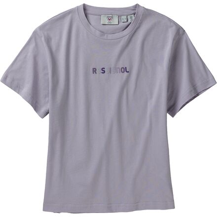 (取寄) ロシニョール レディース エンブロイダリー T-シャツ - ウィメンズ Rossignol women Embroidery T-Shirt - Women's Misty Violet
