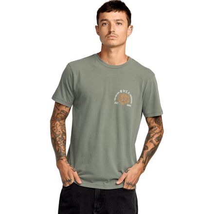 (取寄) ルーカ メンズ スコードロン ショートスリーブ シャツ - メンズ RVCA men Squadron Short-Sleeve Shirt - Men's Sage Leaf