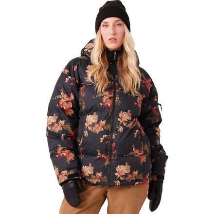 (取寄) ロキシー レディース パフィー プリント ジャケット - ウィメンズ Roxy women Alofted Puffy Print Jacket - Women's Rose Garden