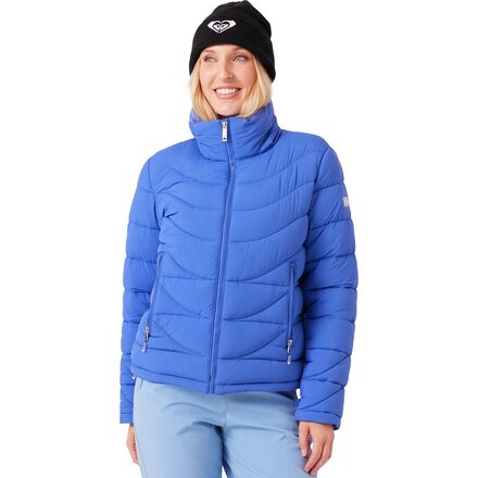 (取寄) ロキシー レディース パッカブル ライナー ジャケット - ウィメンズ Roxy women Christal Packable Liner Jacket - Women's Dazzling Blue｜ジェットラグ店
