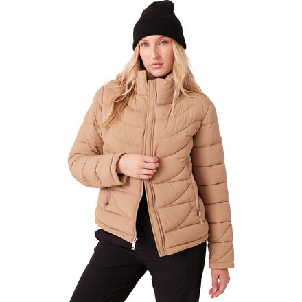 (取寄) ロキシー レディース パッカブル ライナー ジャケット - ウィメンズ Roxy women Christal Packable Liner Jacket - Women's Taupe