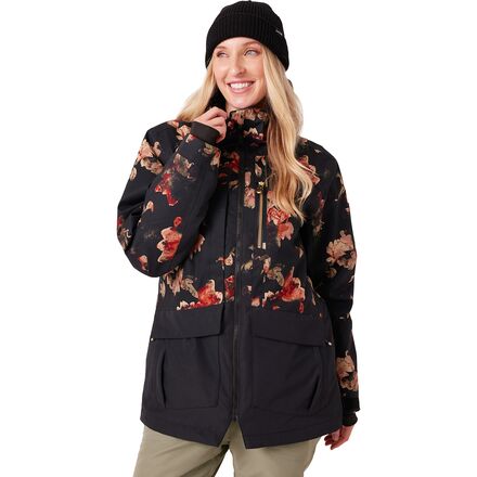 (取寄) ロキシー レディース インクライン パーカー - ウィメンズ Roxy women Incline Parka - Women's Rose Garden｜ジェットラグ店