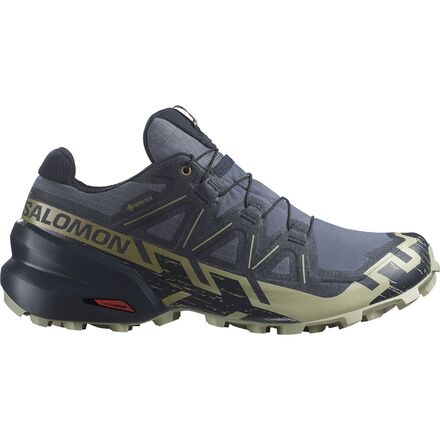 (取寄) サロモン メンズ スピードクロス 6 Gtx トレイル ランニング シューズ - メンズ Salomon men Speedcross 6 GTX Trail Running Shoe - Men's Grisaille/Carbon/Tea｜ジェットラグ店